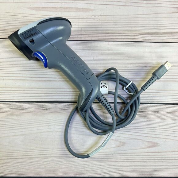 Intermec SR30 Handheld Barcode Scanner USB Wired + Adjustable Symbol Stand WORKS - Picture 2 of 15